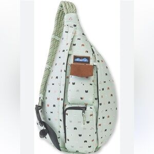 KAVU Ropeable Sling Bag - Lightweight Padded Cotton,Adjustable Strap,lightweight